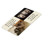 Um Füttern oder nicht Füttern, ist das Fragezeiche Magnet (Linke Seite)