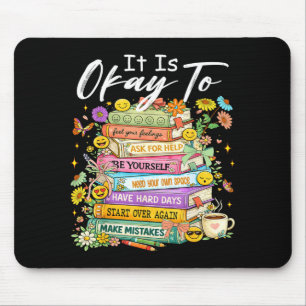 Um Gefühle zu empfinden Frauen für psychische Gesu Mousepad
