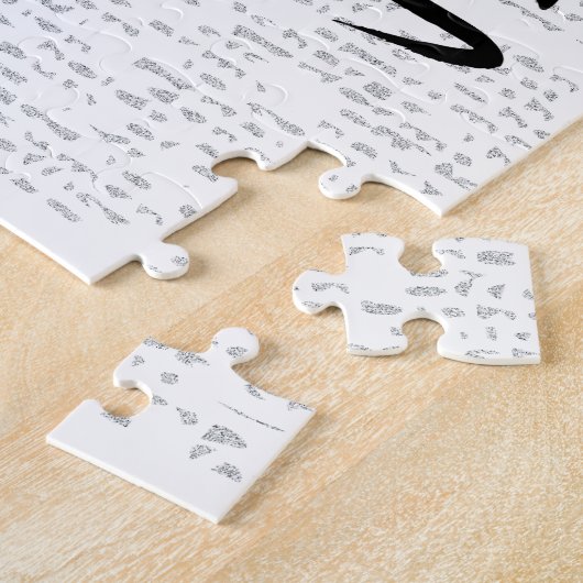 Um Glück zu lernen, Lehren aus dem Zitat des Leben Puzzle (Seite)