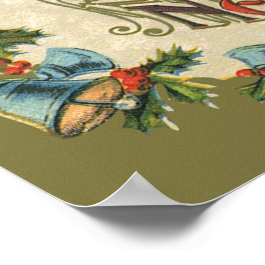 Um Ihnen ein glückliches neues Jahr zu wünschen, V Poster (Ecke)