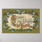 Um Ihnen ein glückliches neues Jahr zu wünschen, V Poster (Vorne)