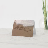 Um Ihre Träume zu erzielen erinnern Sie sich an Karte (Vorderseite)