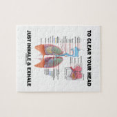 Um Ihren Kopf zu klären einfach inhalieren Sie u. Puzzle (Horizontal)