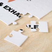 Um Ihren Kopf zu klären einfach inhalieren Sie u. Puzzle (Seite)