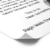 Um im Leben erfolgreich zu sein - Zitat von Ralph Poster (Ecke)