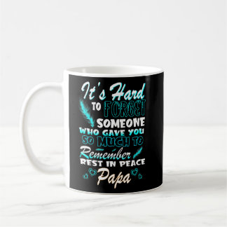 Um jemanden zu vergessen, der dir so viel gegeben kaffeetasse