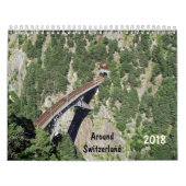 um Kalender der Schweiz 2018 (Titelbild)