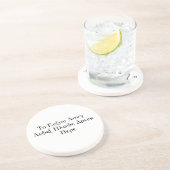 Um langes Leben zu genießen, setzen Sie Getränk Untersetzer (Seite)