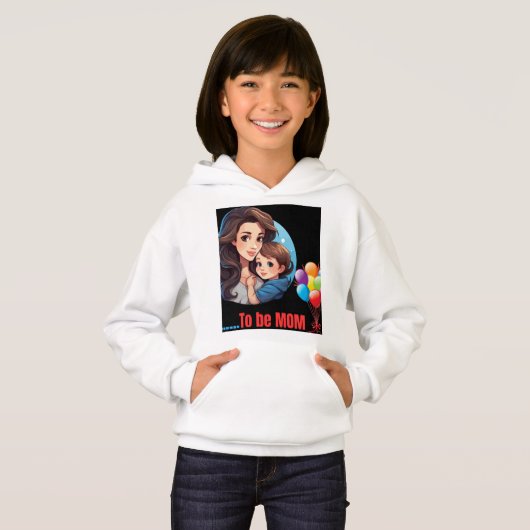 Um Mama auf die Premium-Klassiker Hoodies (Vorne ganz)