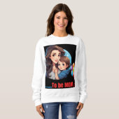 Um Mama auf die Premium-Klassiker Hoodies (Vorne ganz)