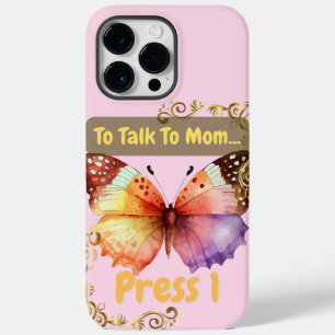 Um mit der Mama zu sprechen, drücken Sie 1 Case-Mate iPhone 14 Pro Max Hülle