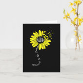 Um Nana Happy Mütter Day Sunflower Fami genannt zu Karte (Gelbe Blume)