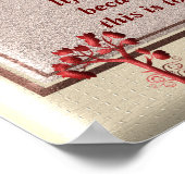 Um oft und viel zu lachen - Emerson Zitat - Drucke (Ecke)