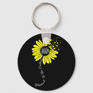 Um Oma Mothers Day Sonnenblume Familie genannt zu Schlüsselanhänger