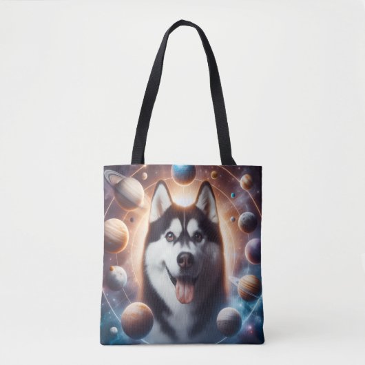 Um PET no espaço Tasche (Vorderseite)
