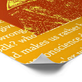 Um Poster zu sein (Ecke)