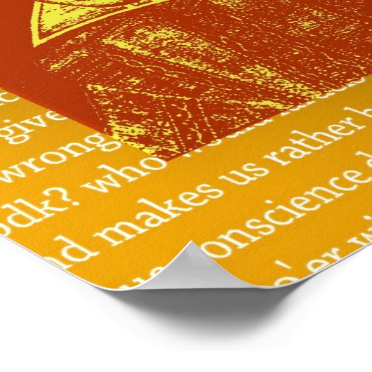 Um Poster zu sein (Ecke)