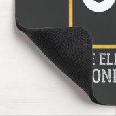 Um The Element of Verwirrung T-Shirt Mousepad (Ecke)