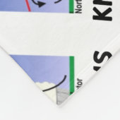 Um Wetter vorauszusagen kennen Sie Ihre Jetstreams Fleecedecke (Ecke)