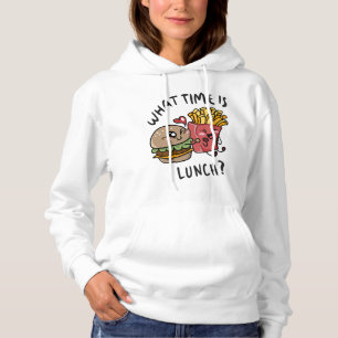 Um wie viel Uhr Mittag ist Hoodie