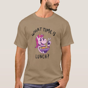 Um wie viel Uhr Mittag ist T-Shirt