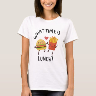Um wie viel Uhr Mittag ist T-Shirt