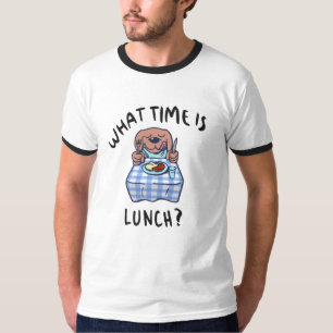 Um wie viel Uhr Mittag ist T-Shirt