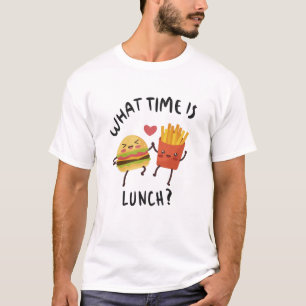 Um wie viel Uhr Mittag ist T-Shirt