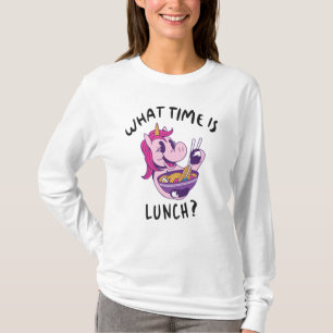 Um wie viel Uhr Mittag ist T-Shirt