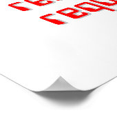 Um wirklich Fehler ist Computer (1) Poster (Ecke)