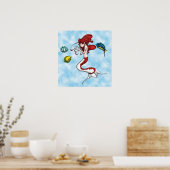 um Wolken zu sehen Poster (Küche)