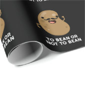 Um zu bedienen oder nicht zu bean Shakespeare pun Geschenkpapier (Rolleneckpunkt)