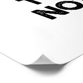 Um zu bedienen oder nicht zu bean Shakespeare pun  Poster (Ecke)