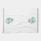 Um zu Brie oder nicht, um Niedliche Funny Cheese P Geschirrtuch (Horizontal)