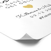 Um zu haben und zu halten, falls Sie kalt Sign erh Poster (Ecke)