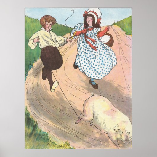 Um zu vermarkten, zu vermarkten, ein feines Schwei Poster (Vorne)