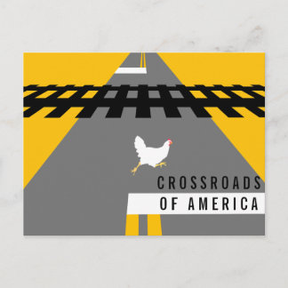 Um zur anderen Seite zu gelangen Postkarte