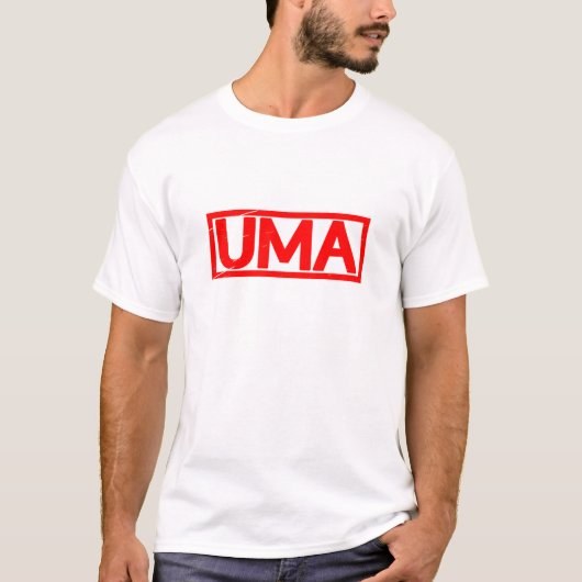 Uma-Briefmarke T-Shirt (Vorderseite)