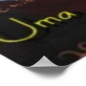 Uma Poster (Ecke)