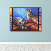 Uma und Goldie Leinwanddruck (Insitu (Holzboden))