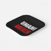 UMAMI う ま 味 BANDANA PAPPTELLER (Gewinkelt)