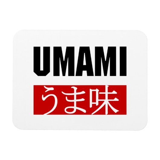 UMAMI う ま 味 MAGNET (Horizontal)