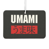 UMAMI う ま AIR FRESHENER AUTOLUFTERFRISCHER (Rückseite)