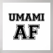 UMAMI AF POSTER (Vorne)