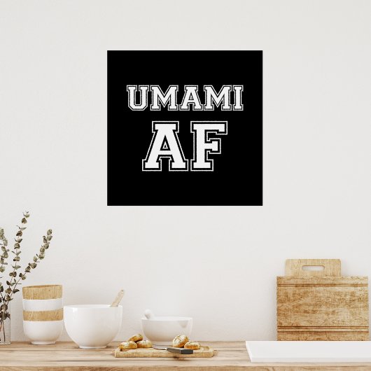 UMAMI AF POSTER (Küche)