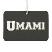 UMAMI UNI AIR FRESHENER AUTOLUFTERFRISCHER (Rückseite)