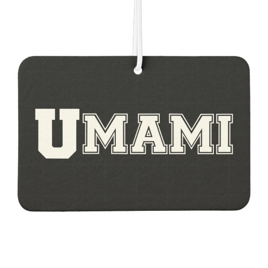 UMAMI UNI AIR FRESHENER AUTOLUFTERFRISCHER (Vorderseite)