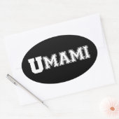 UMAMI UNI OVAL STICKER (Umschlag)