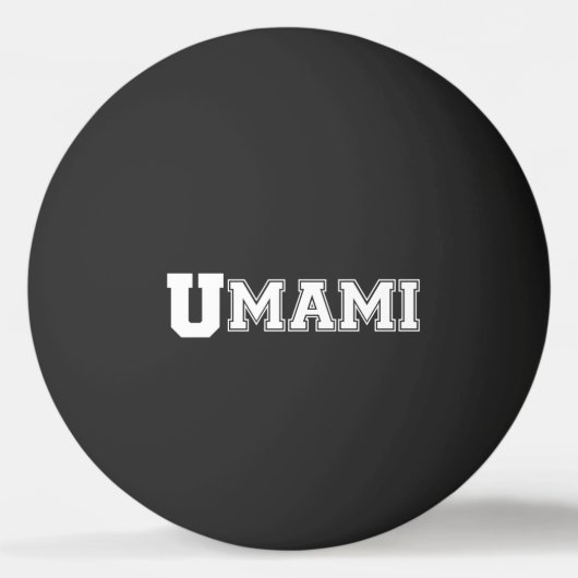 UMAMI UNI PONG BALL TISCHTENNISBALL (Vorderseite)