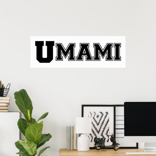 UMAMI UNI POSTER (Heimbüro)